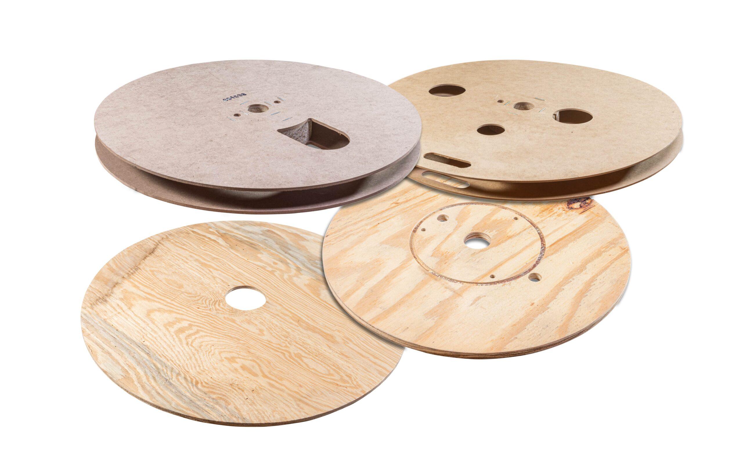 CNC router machining precision parts from panel stock.